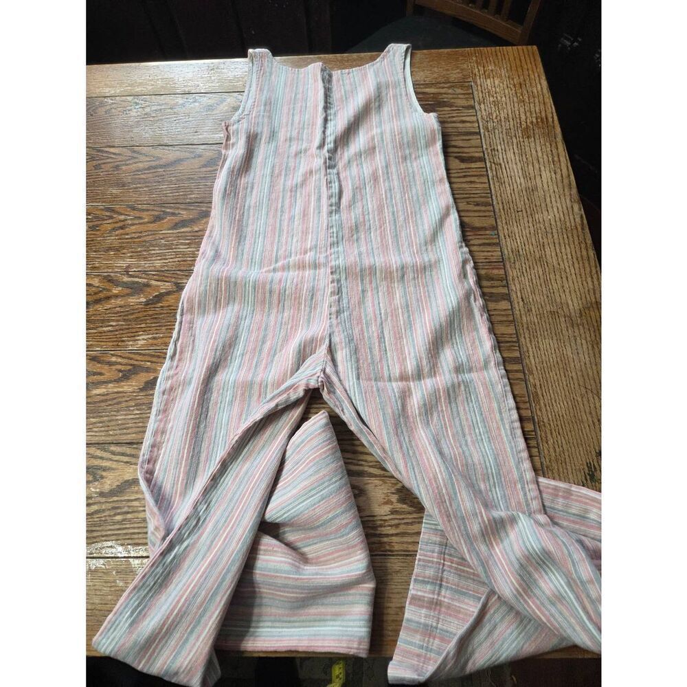 Reformation multi color wide leg sleeveless jumpsuit sz XS